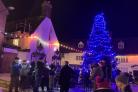 A previous Highworth Christmas lights switch-on event