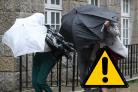The Met Office has issued weather warnings for most areas of the country, with Storm Barra moving in from the west. (PA)