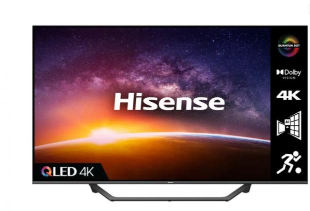 Swindon Advertiser: Hisense QLED 65A7GQTUK 65" Smart 4K Ultra HD TV (AO.com)