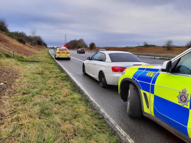 Drink driver caught going over 120mph on M4 in Wiltshire