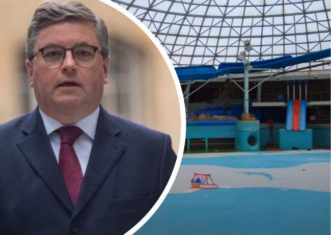MP Robert Buckland has called for optimism after the dome at the Oasis Leisure Centre was listed