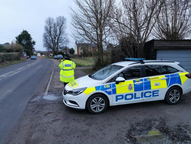Police carry out speed checks in Liddington