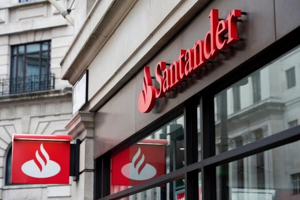 Swindon Advertiser: Santander branch. Credit: PA