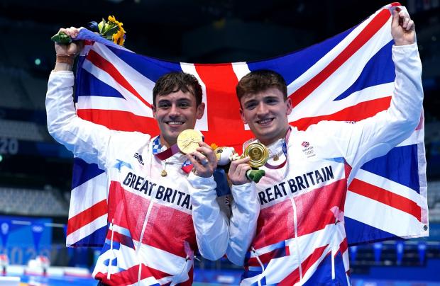 Swindon Advertiser: Tom Daley (left) and Matty Lee have been made MBEs. Picture: PA