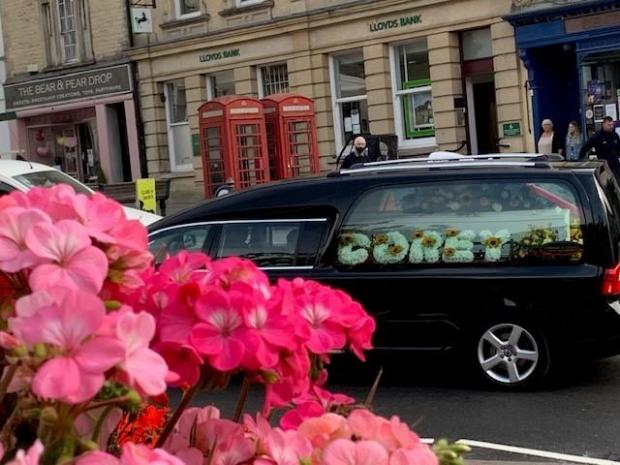 Swindon Advertiser: Victim Corey's funeral