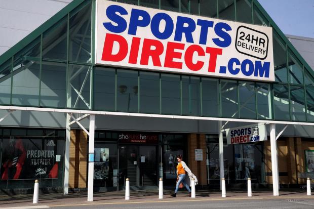 Swindon Advertiser: Sports Direct store. Credit: PA