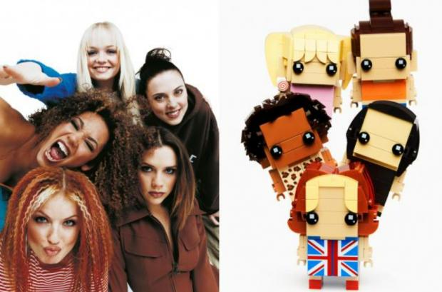 Swindon Advertiser: Real Spice Girls vs LEGO Spice Girls. Credit: Rankin/ LEGO