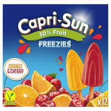 Swindon Advertiser: Capri Sun Ice Lollies. Credit: Iceland