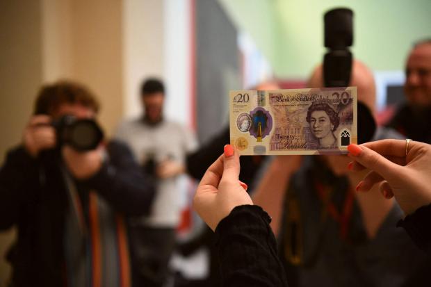 Swindon Advertiser: The polymer £20 note. Credit: PA