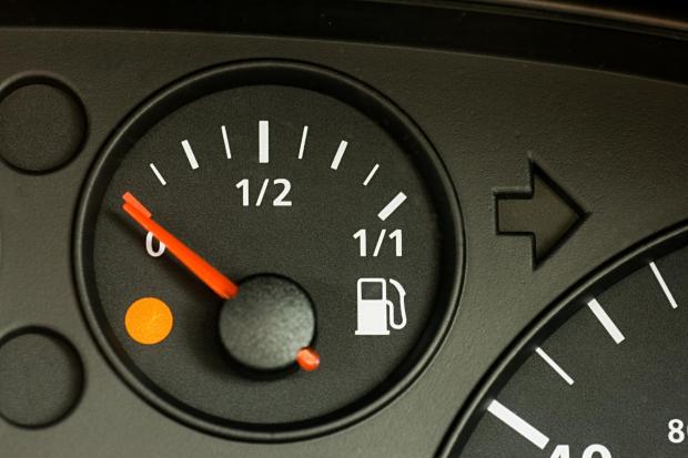 How many miles can you go when the fuel warning light comes on