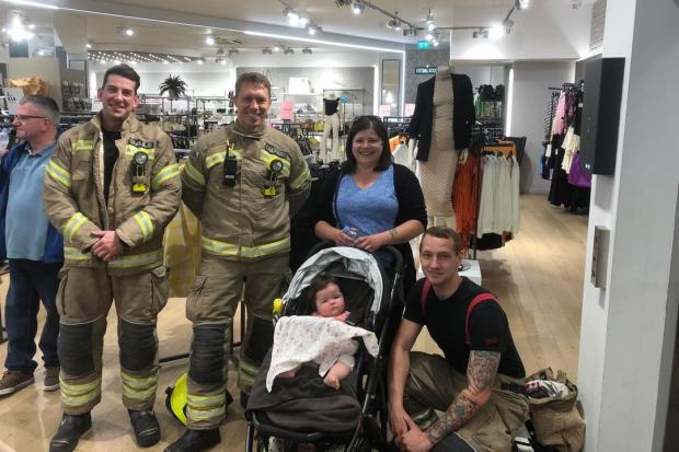 Mother and baby rescued from Westgate lift