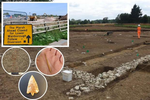 Roman  archaeological find won't delay Southern Connector Road build