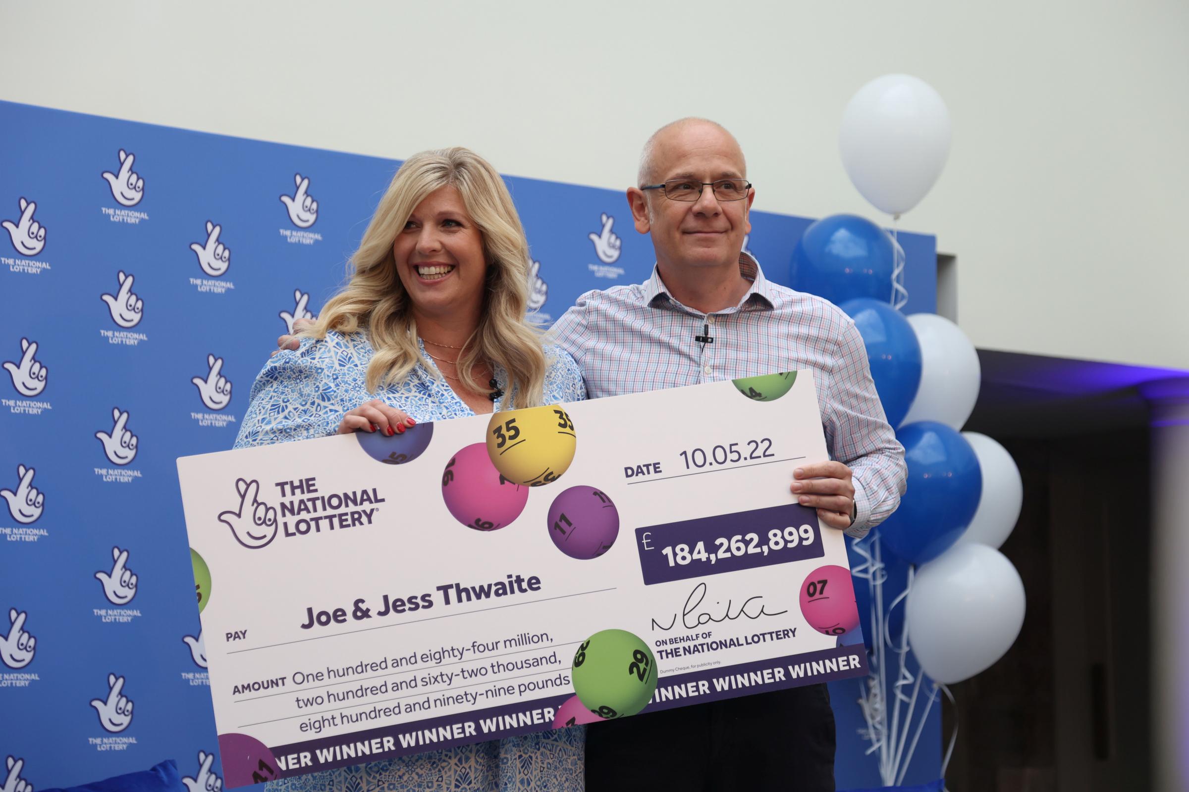 South West couple become Britain's biggest ever lottery winners | Swindon  Advertiser