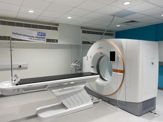 Swindon Advertiser: CT scanner