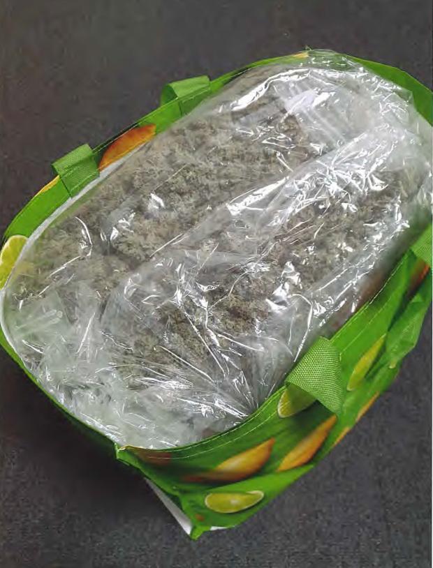 Swindon Advertiser: The drugs seized by officers.