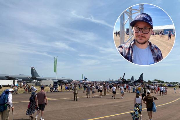 I went to the Royal International Air Tattoo for the first time ever - here's what it was like