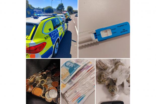 Police find more than they bargained for after stopping driver in Swindon