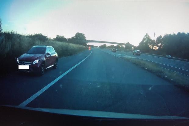 Police catch driver driving the wrong way on the M4