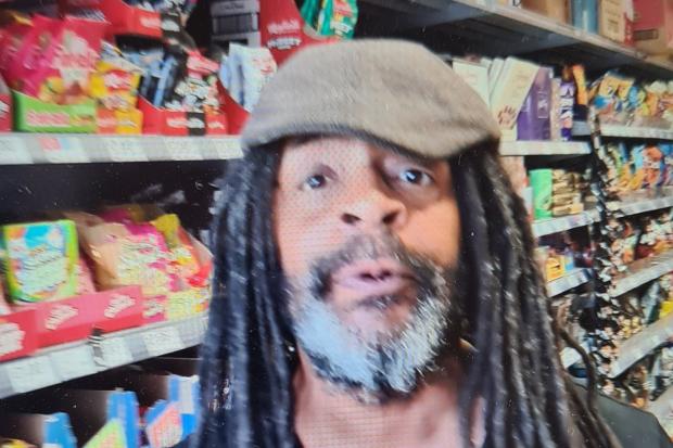 Police would like to speak to the man pictured after a member of staff at Melksham Co-Op store was spat at, assaulted and verbally abused  between 5.30pm and 5.50pm on July 17.