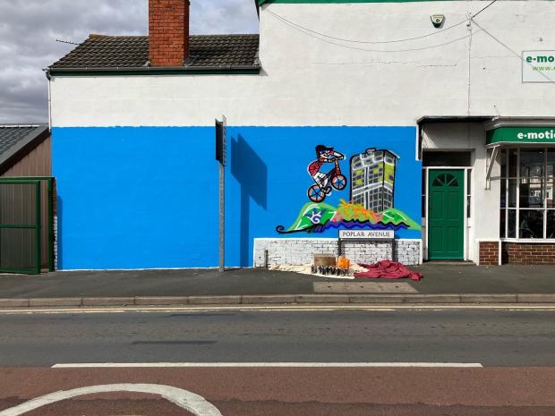 Swindon Advertiser: How Adam Whitehead's Mural Began