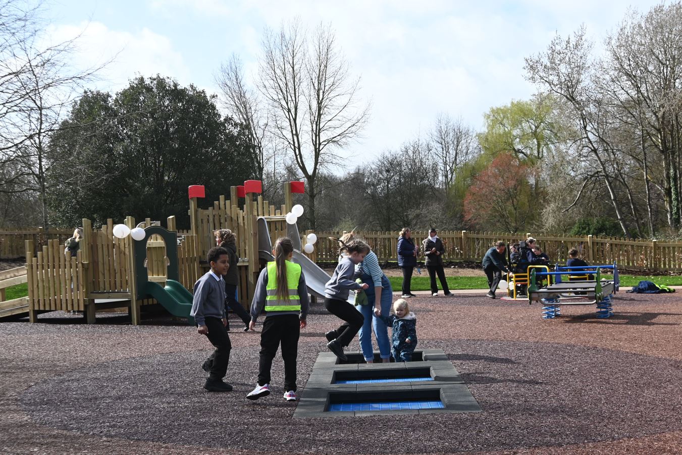 Coate Water accessible play park finally opens Swindon Advertiser