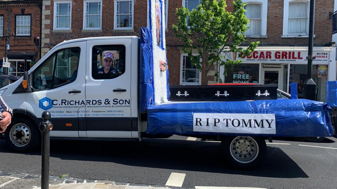 Royal Wootton Bassett says final goodbye to much-loved builder