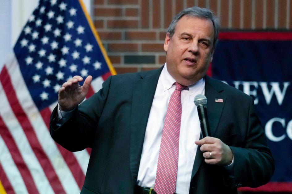 Ex-New Jersey governor Chris Christie launches 2024 Republican presidential bid