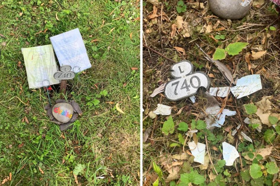 Mum’s heartbreak as baby’s grave destroyed at Swindon cemetery