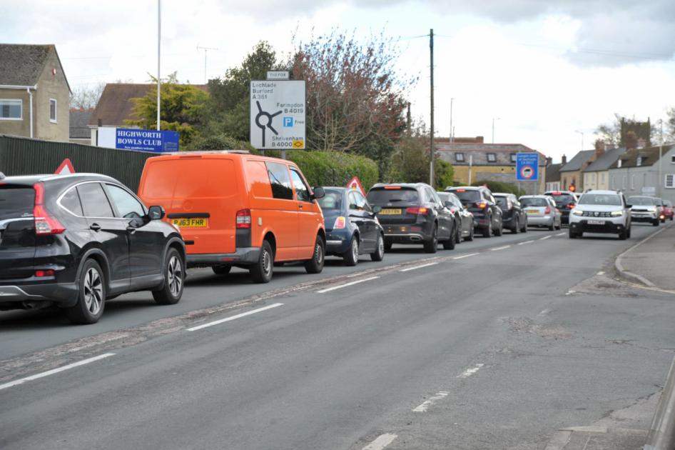 A361 roadworks near Swindon bring Highworth to standstill 