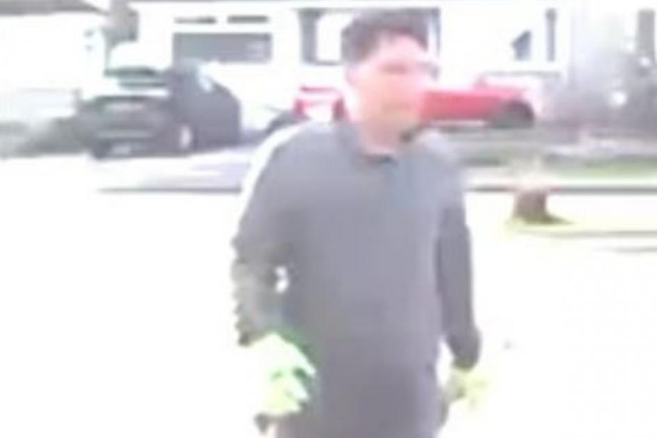 'White van man' wanted for theft of scrap metal from driveway 