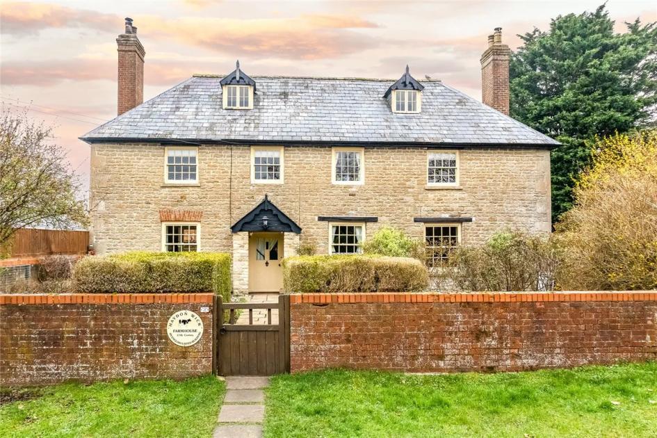Swindon farmhouse with dog exercise area goes up for sale 