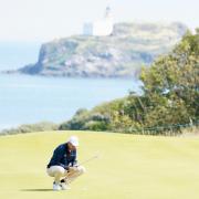 Swindon golfer David Howell at the Scottish Open this week. PICTURE: ANDY CROOK