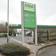 The petrol station at Asda West Swindon.