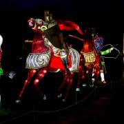 David Moore enjoyed a visit to the Land of Light at Longleat