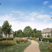 CGI images of proposed new homes at The Orchards, Wichelstowe