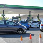 There were queues at Asda West Swindon's patrol station on Wednesday (file photo- Dave Cox).