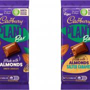 Cadbury's has announced that it will be releasing its first ever vegan chocolate bar with two new flavours at Sainsbury's later this year (Credit: Cadbury)