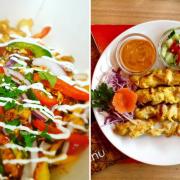 (left) food at Bandido Burritos Swindon. (right) food at Old Town Thai. Credit: Tripadvisor
