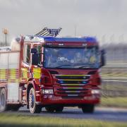 Lorry fire causes traffic to build on A419