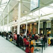 A view of the food court area in 1998