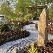 One of the features is a Japanese garden