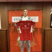 Jake O'Brien linked with loan move to League One. Photo: Swindon Town.