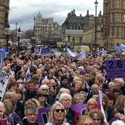 Waspi protesters in London