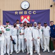 Royal Wootton Bassett cricket club celebrate being crowned WEPL Wiltshire champions on Saturday despite losing to Potterne seconds