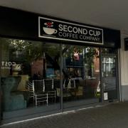The storefront of Second Cup Coffee Company, the cafe where Craig was refused access to the disabled toilet