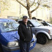 Market trader Rob Morley received a penalty notice for parking in Wharf Green.