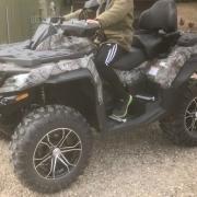 Wiltshire Police has issued an appeal for the whereabout of this quadbike