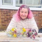 Kathy Penticost now makes resins as well as conducting her paranormal investigations across Wiltshire