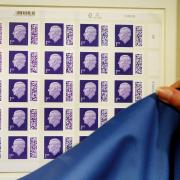 The new stamp design includes an image of the King facing left just as all monarchs have done since the world's first postage stamp. (Royal Mail/ PA)