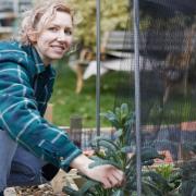 Josie Slade, who has organised the first-ever Swindon Growers Summit to give locals gardening advice during an event at the Swindon Community Hub